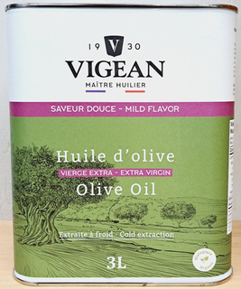 Olive Oil - Extra Virgin - Tin Can (Vigean)